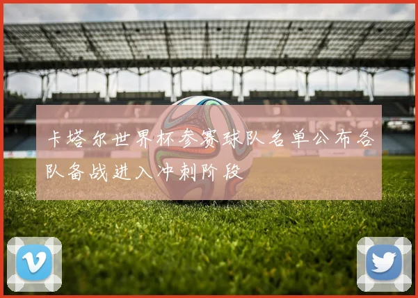 卡塔尔世界杯参赛球队名单公布各队备战进入冲刺阶段