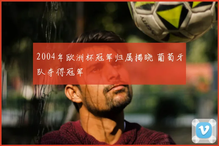 2004年欧洲杯冠军归属揭晓 葡萄牙队夺得冠军